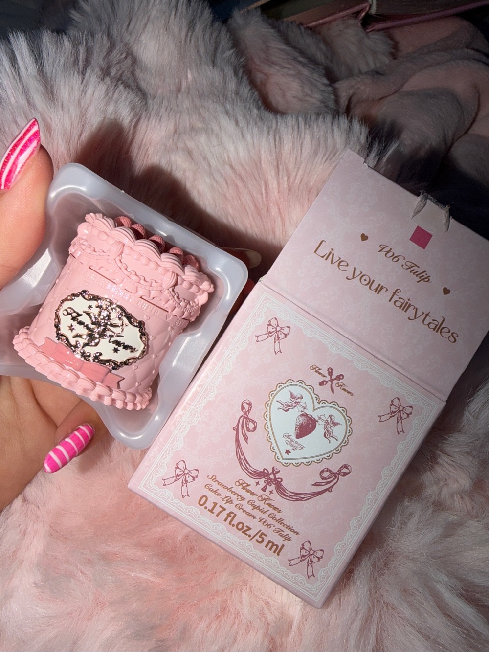 Live Your Fairytales Pink Lip Balm & Gloss